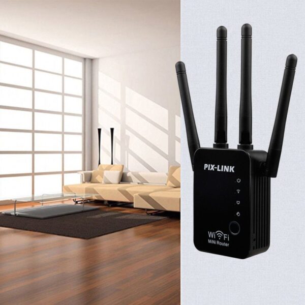 PIX-LINK WR16Q WiFi Repeater / Router / Acess Point | WR16Q - Image 3