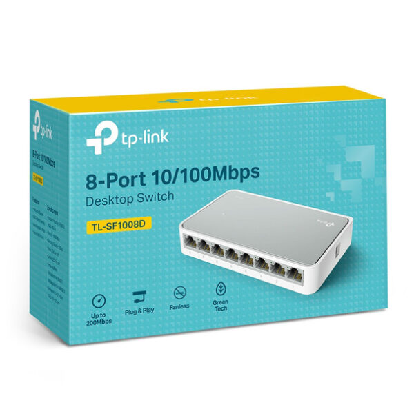 TPLINK 8-Port 10/100Mbps Desktop Switch