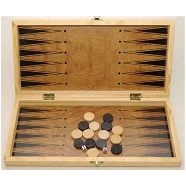 Waxmatbi 3 In 1 Best Quality Wooden Chess Game Set - Image 7