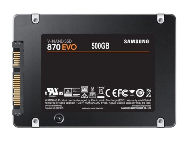 Samsung, 870 Evo Sata Ssd 500Gb 2.5 - Image 2