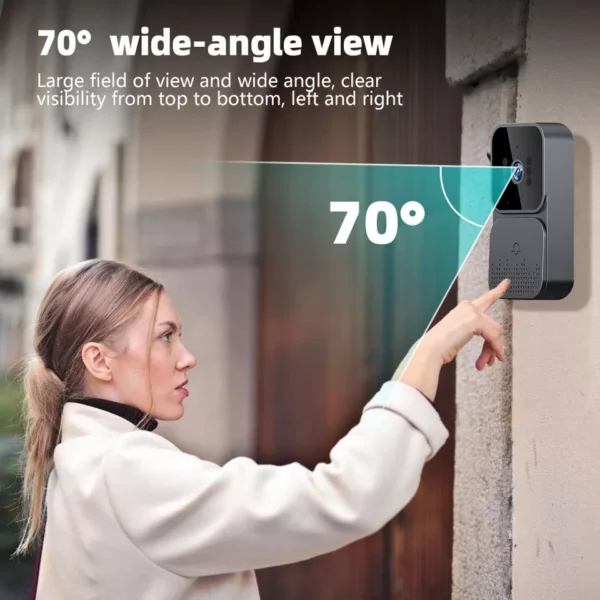 Wireless Smart Visual Intercom Video Doorbell Camera Monitor for Home - Image 4