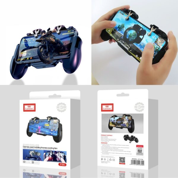 Earldom F06 Cooling Pad Fan Game Controller - Image 3