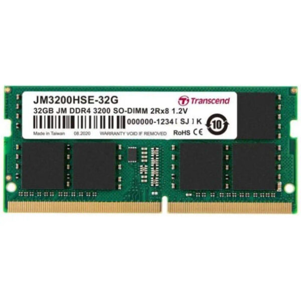 Transcend Memory Laptop DDR5, 32GB Transcend 4800Mhz