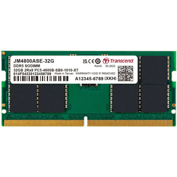 32GB DDR5 LAPTOP TRANSCEND 4800MHz || 5600MHz