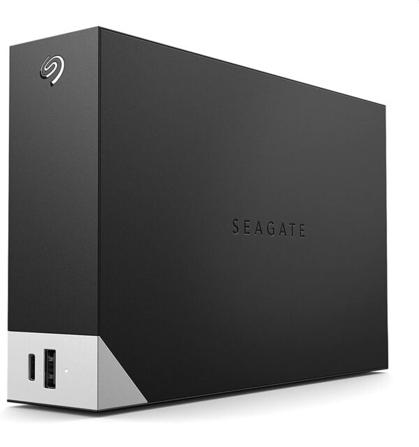 Seagate One Touch 18TB External Hard Drive Desktop HDD 3.5" – USB-C and USB 3.0 port, for Computer Desktop Workstation PC Laptop Mac | STLC18000402