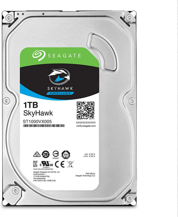 Seagate SkyHawk 1TB Surveillance Internal Hard Drive HDD – 3.5 Inch SATA 6Gb/s 64MB Cache for DVR NVR Security Camera System with Drive Health Management - Image 2