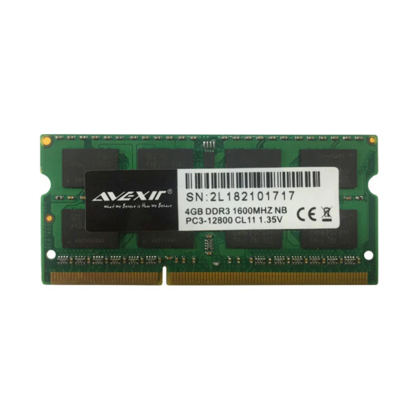 4GB DDR3 Desktop & LAPTOP AVEXIR by Veritech 1600Mhz