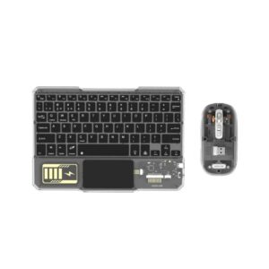 Green Lion Transparent Duo Wireless Keyboard & Mouse