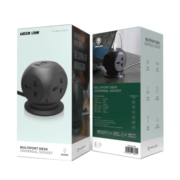 Green Lion MultiPort Desk Universal Socket - Image 2